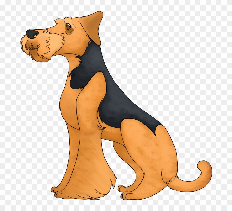 Airedale Terrier Clipart