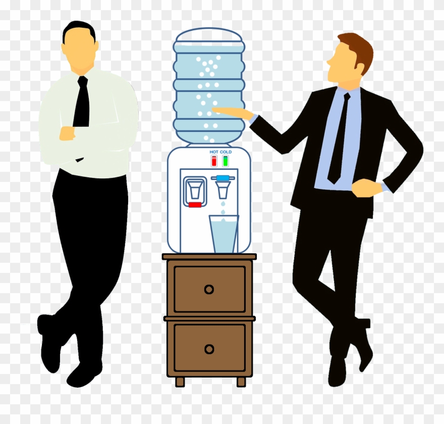 What Does It Mean To Be Open Minded Water Cooler Talk - Illustration Clipart