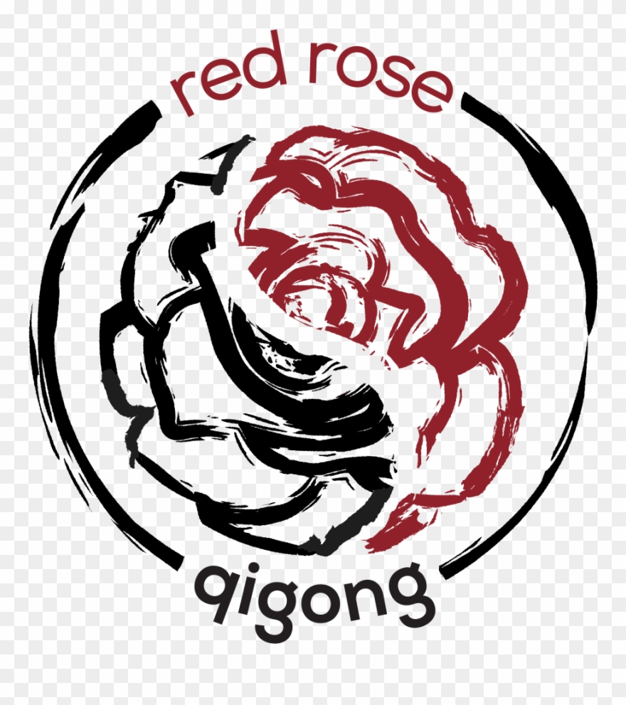 Red Rose Qigong - Illustration Clipart