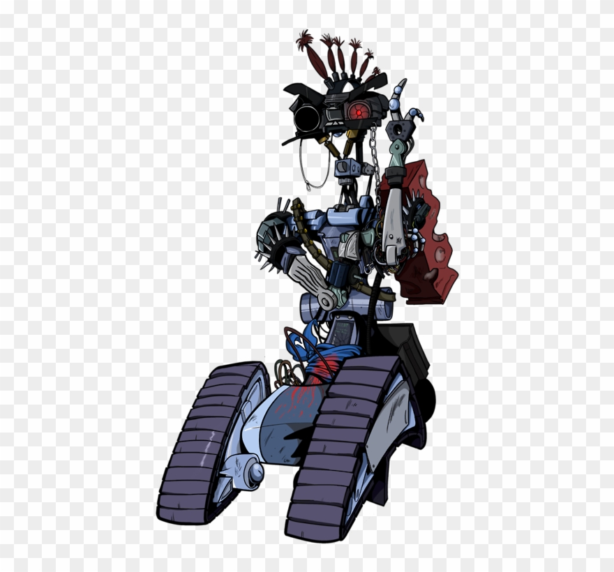 459 X 750 3 - Short Circuit Johnny 5 Punk Clipart