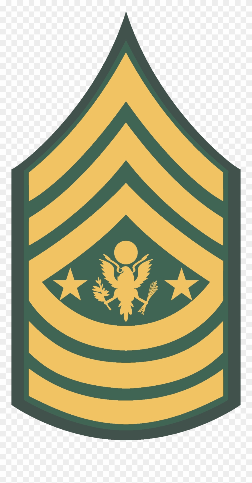 File - Usar - Insignia - E9sma - Wag2 - Sergeant Major Of The Army Rank Badge Clipart