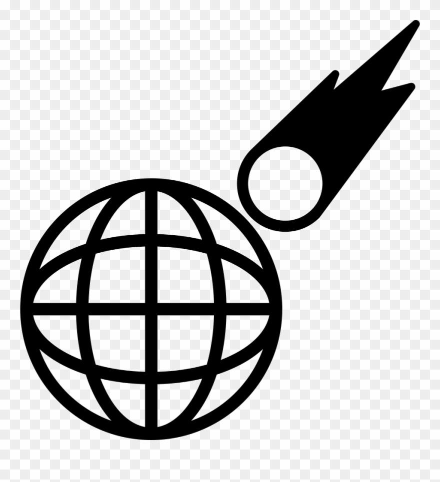 Comet To Planet Grid Svg Png Icon Free Download - Icon For Travel Agency Clipart