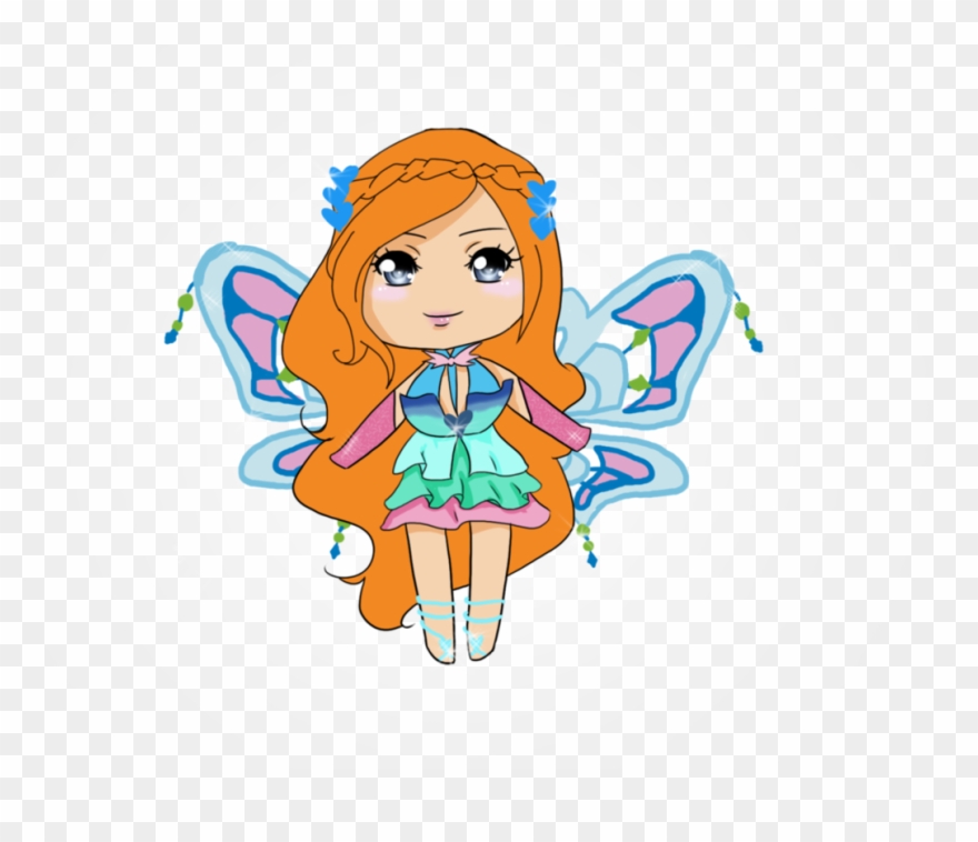 Bloom Chibi Enchantix By Teardrops-onmywings - Illustration Clipart