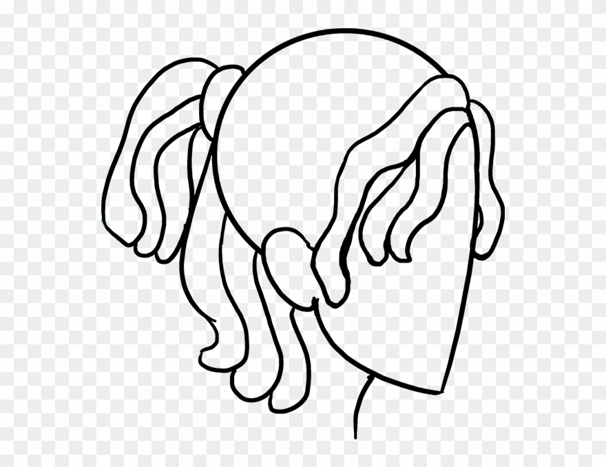 How To Draw Dreadlocks - People With Dreadlocks Drawings Clipart