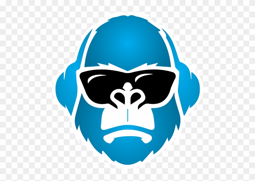 Dj Gorilla Clipart