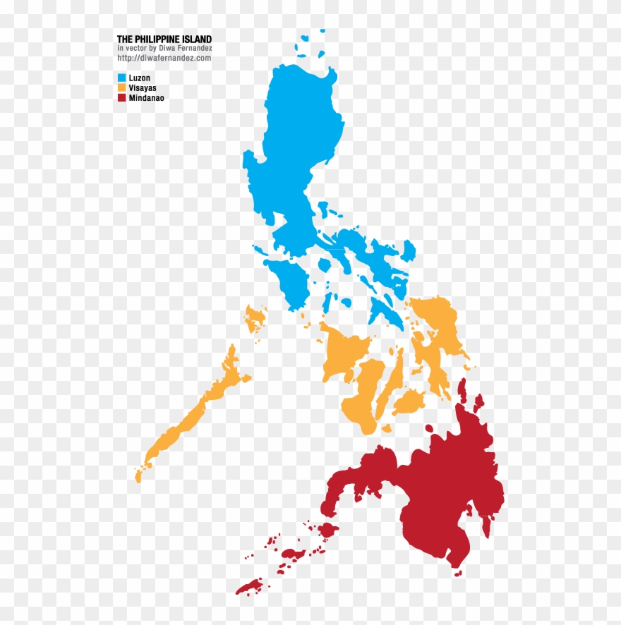 Island - Map Of The Philippines Clipart