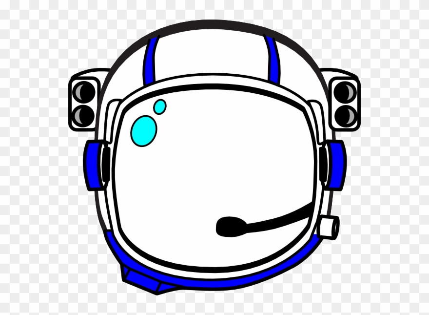 Clip Art Astronaut Helmet - Png Download