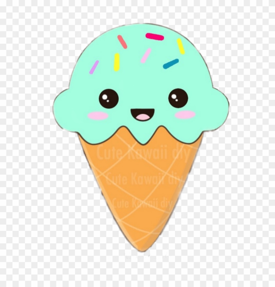 Helado🍨🍧🍦 Sticker - Kawaii Cute Drawings Clipart