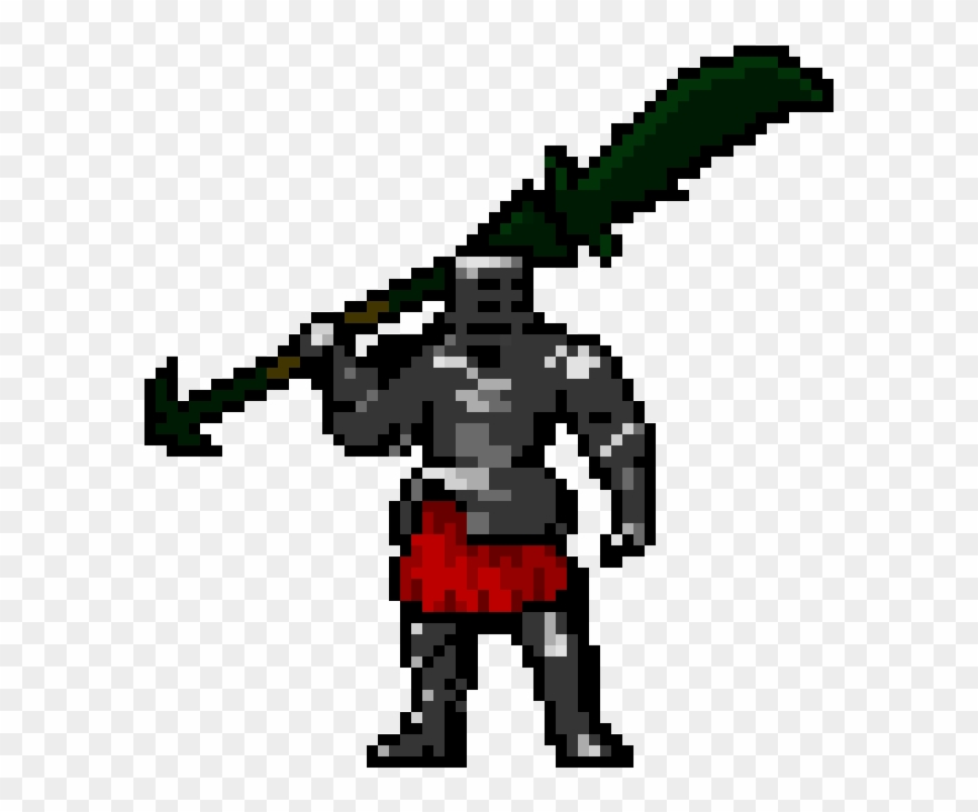 Iron Knight Idle - Cartoon Clipart