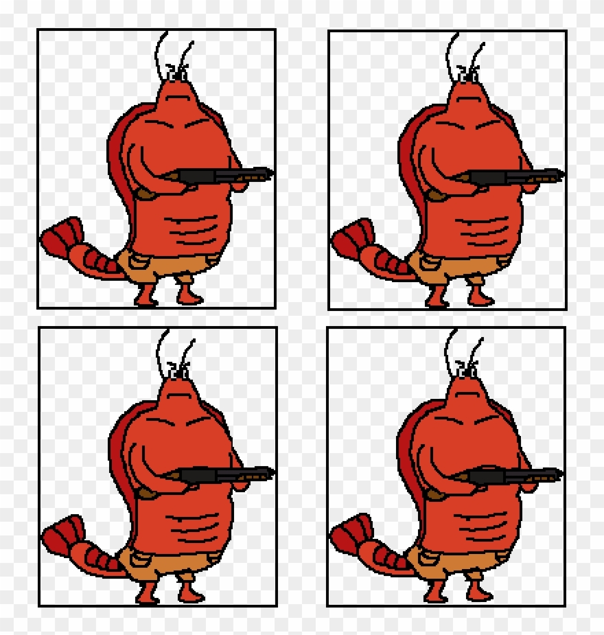 Heavy Guard Idle - Cartoon Clipart