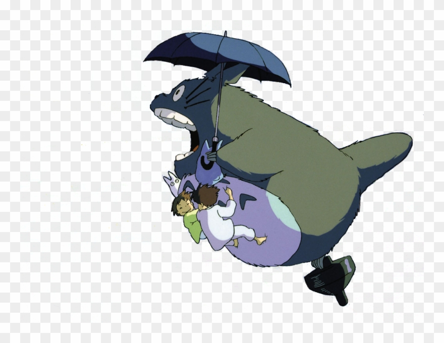 Mi Vecino Tototo - My Neighbor Totoro Png Clipart