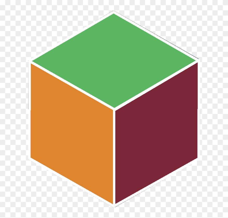 Color Cube Game - V-cube Cube Clipart