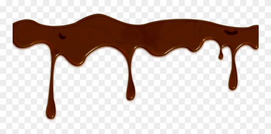 Png Format Images - Calda De Chocolate Escorrendo Clipart