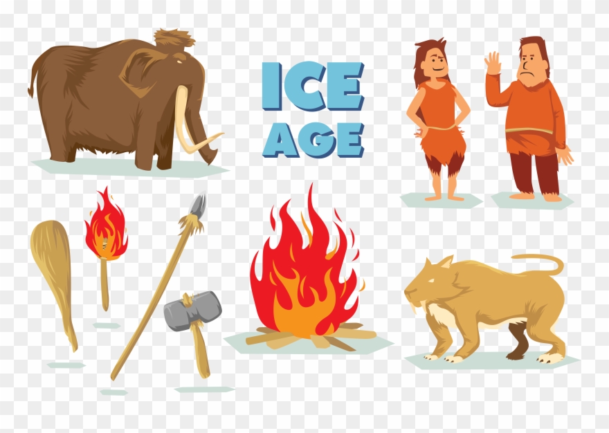Woolly Mammoth Illustration Glacial Clipart