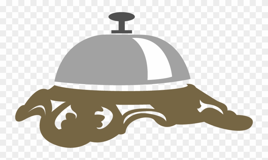 This Is A Front Desk Bell - Illustration Clipart