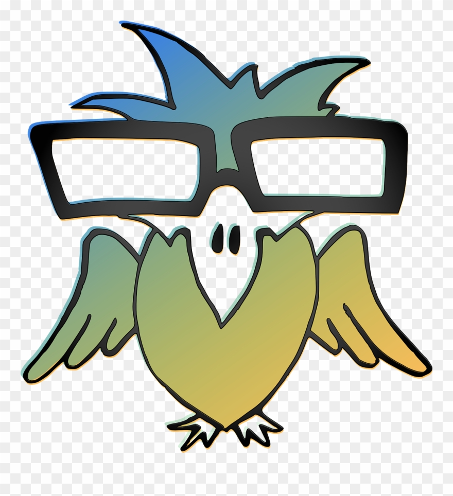 Bird Parrot Glasses - Clip Art Eagle Eye - Png Download