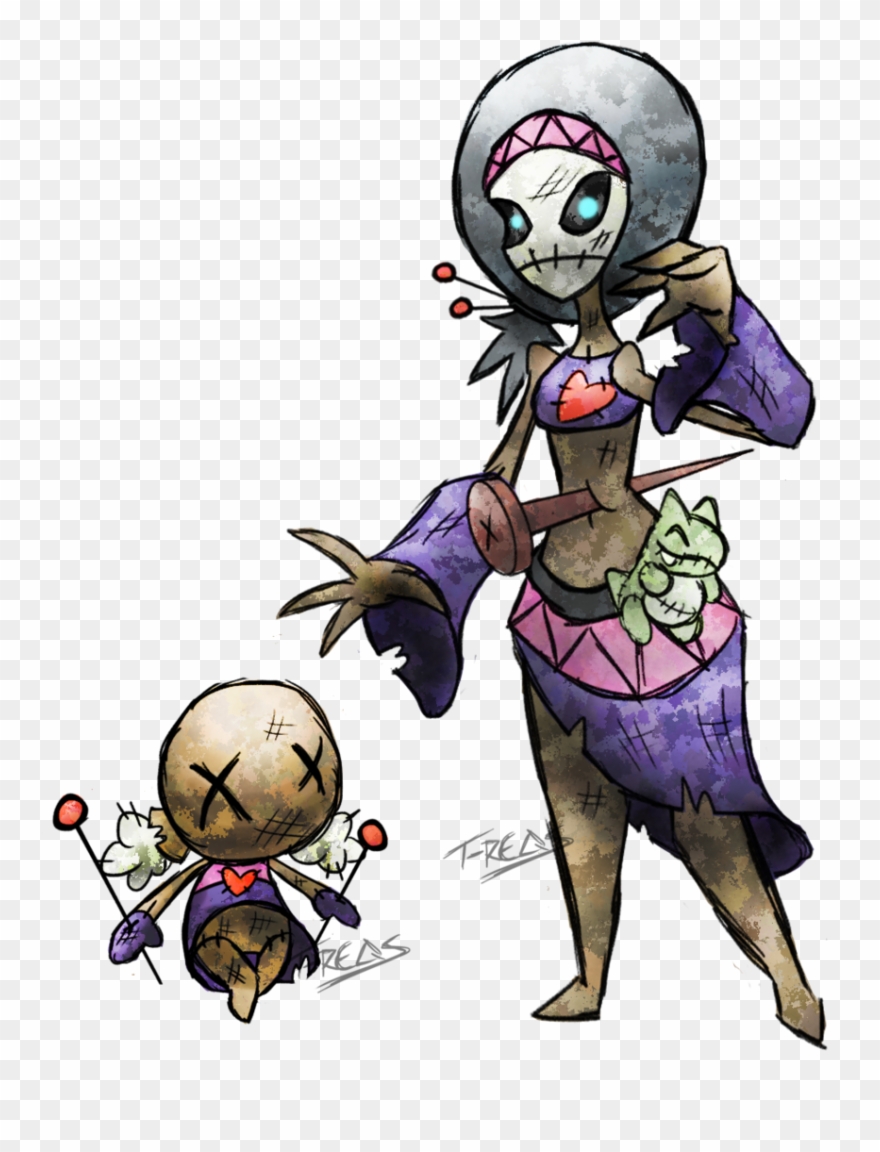 View Voodoo Fakemon By T Reqs-d7qcrnh , - Fan Made Voodoo Doll Pokemon Clipart