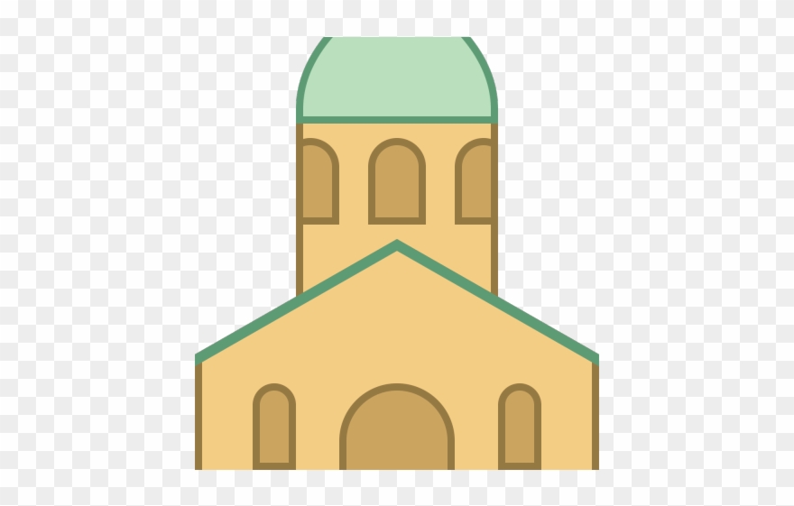 Steeple Clipart Country Church - Arch - Png Download