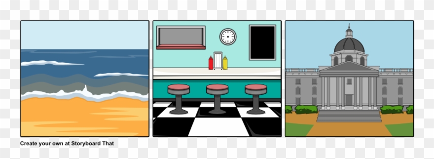 El Verano - Storyboard Clipart