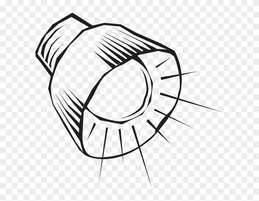 Omalovanka Lampa Clipart