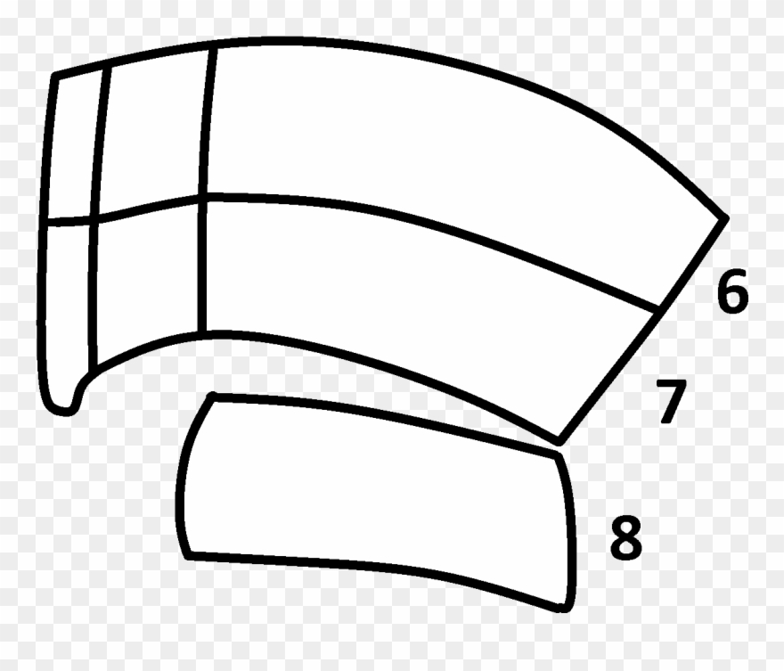 Unionopterus Anastasiae Opisthomal Segments Clipart