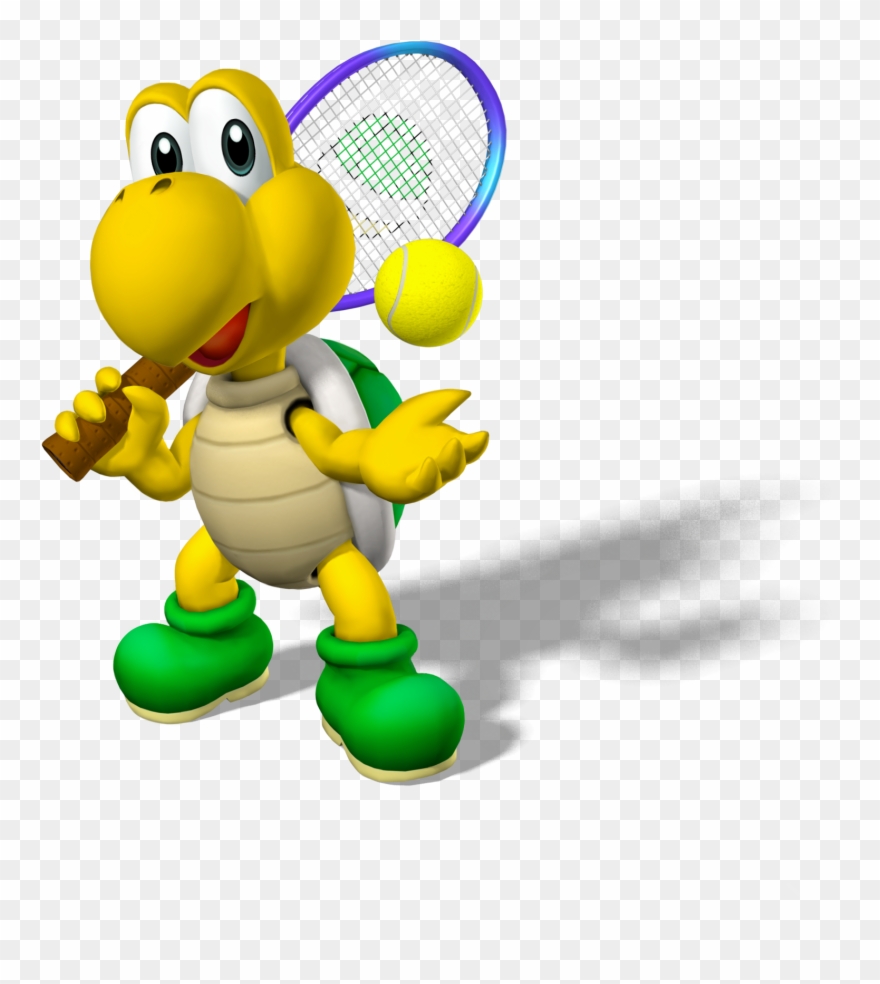 Mario Tennis Extreme Ball - Mario Tennis Aces Koopa Troopa Clipart