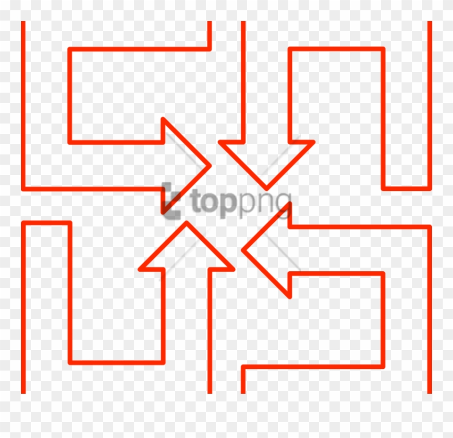 Free Png Download Arrow Outline Png Images Background - Arrow Down Clipart