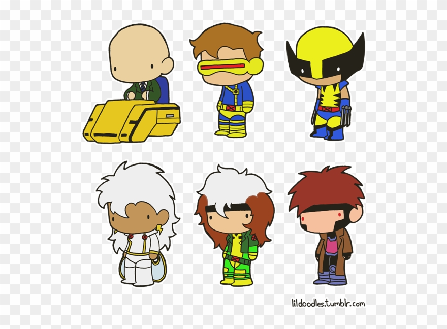 Charles Xavier's School For Gifted Children Booster - Cyclops X Men Doodle Clipart