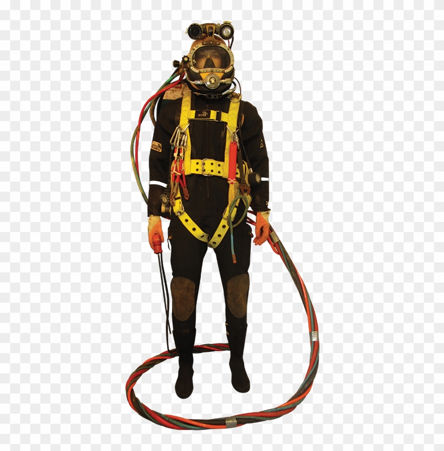 Commercial Diving - Costume Clipart