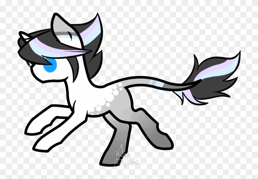 Mlp Unicorn Adopt - Cartoon Clipart