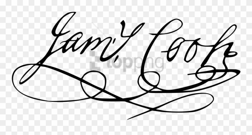 Free Png Download James Cook Signature Png Images Background - Captain James Cook Signature Clipart