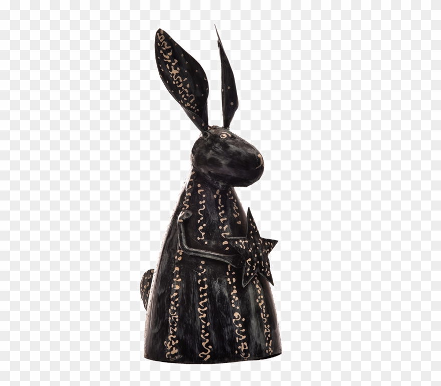 Cute Rabbit Hk Ijsd 001 In Inch - Bronze Sculpture Clipart