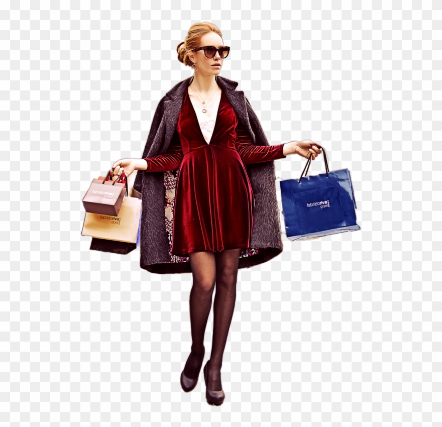 Girls Shopping, Free Images, Girls Shoes, Royalty, - Girl Fashion Style Png Clipart