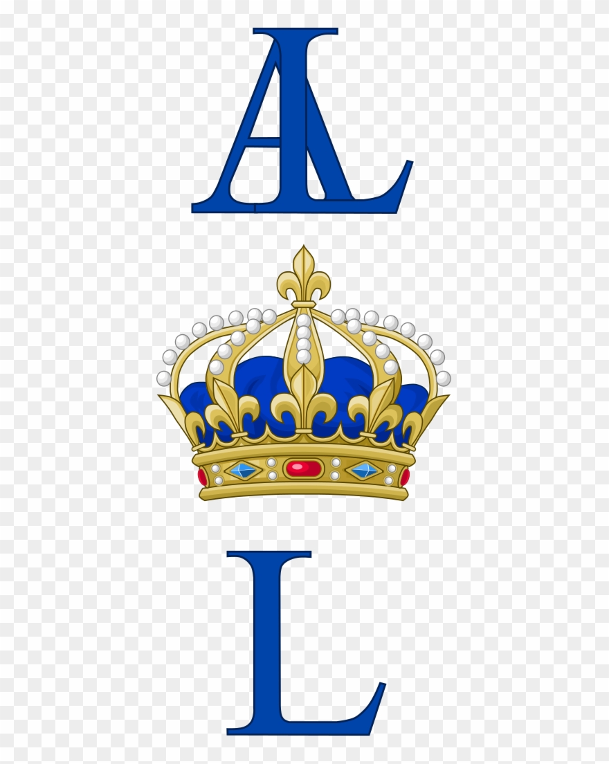 Royal Monogram Of King Louis Xiii Of France - Royal Monogram Of Marie Antoinette Clipart