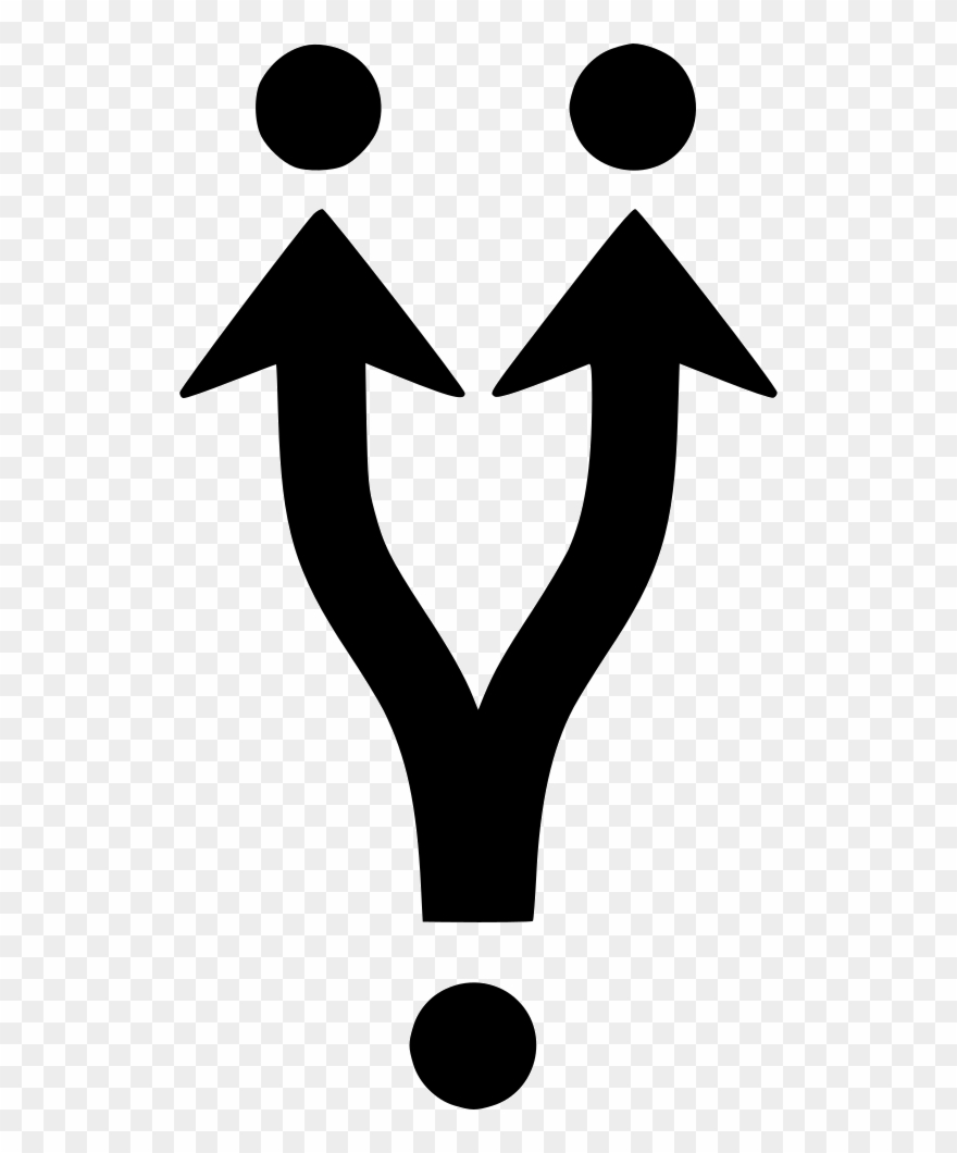 Split Up Dot Comments - Emblem Clipart