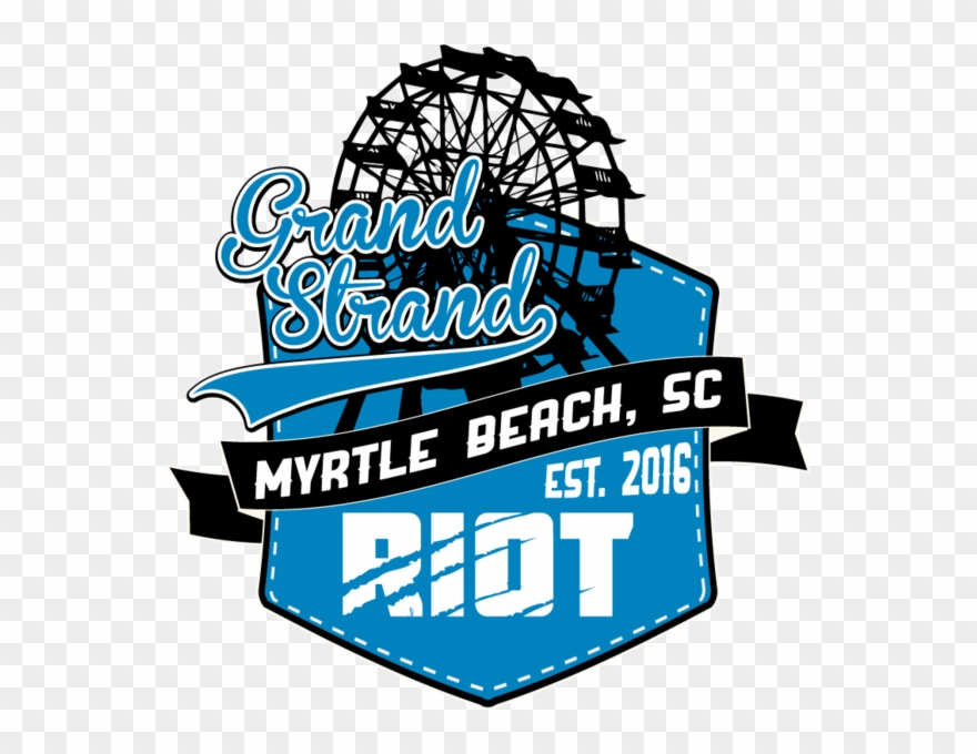 Myrtle Beach, Sc Roaring Riot Clipart