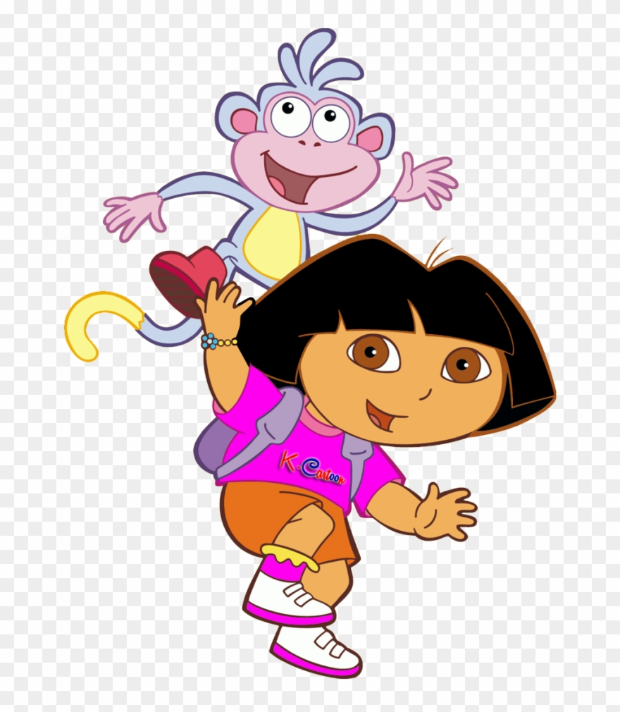 Gambar Lucu Format Png - Desenho Da Dora Colorido Clipart