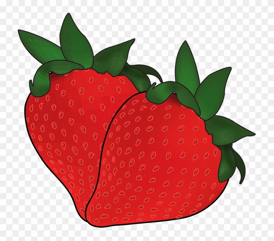 Strawberry Fruit Fresh - Strawberry Clipart