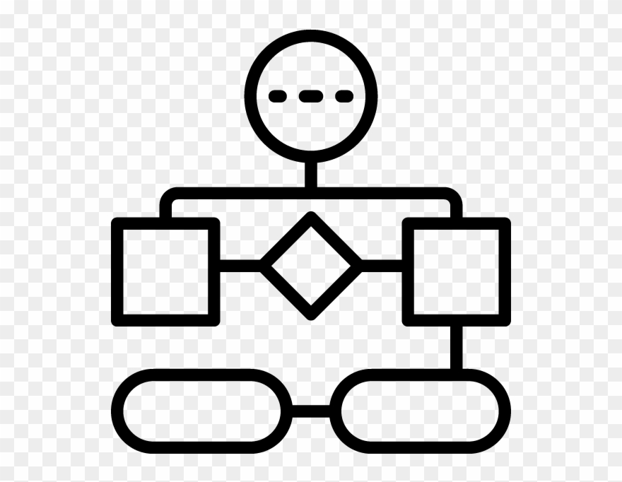 Workflow Visibility - Line Art Clipart