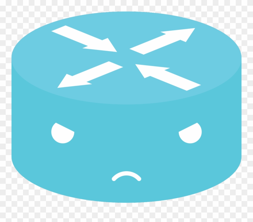 Someone Made Router Emoticons - Happy Router Clipart