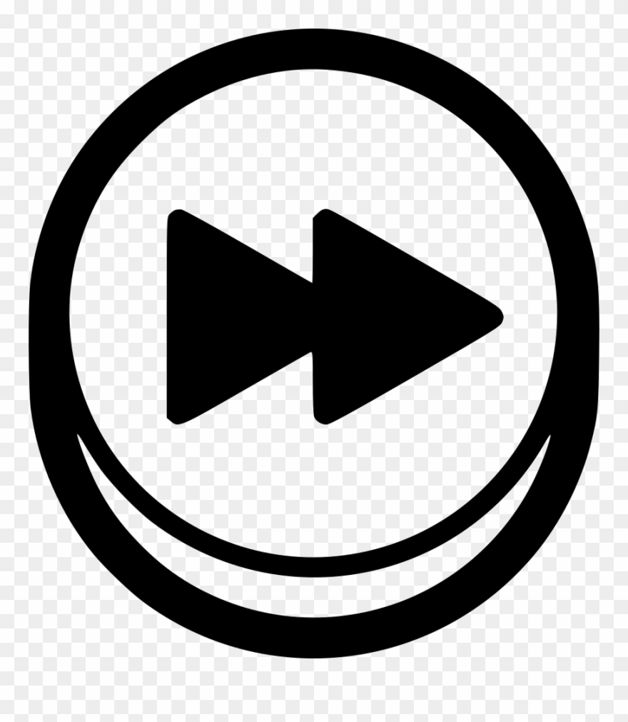 Forward Fast Move Right Control Player Comments - Circle Clipart