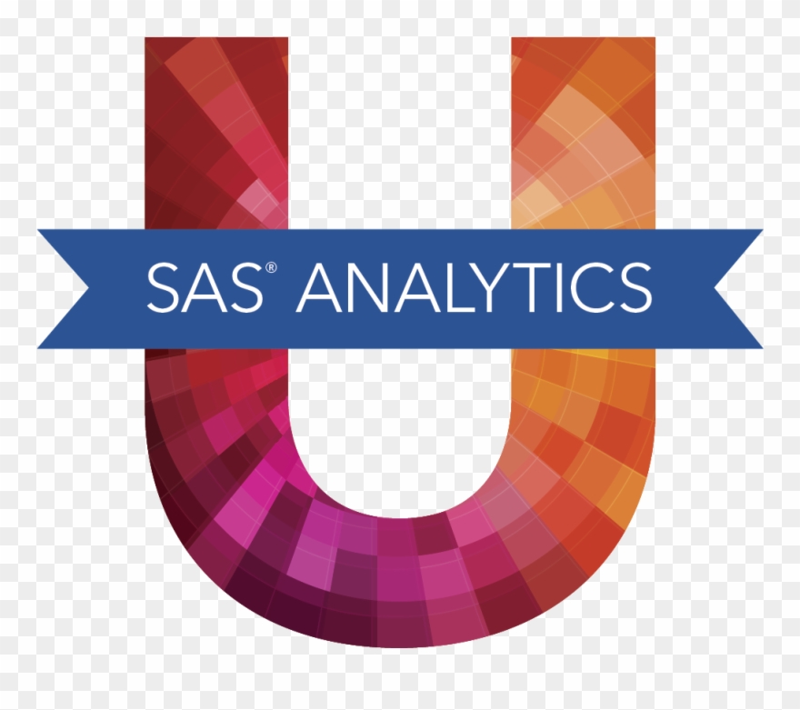 Abstract Art In Shape Of U - Sas University Edition Logo Clipart