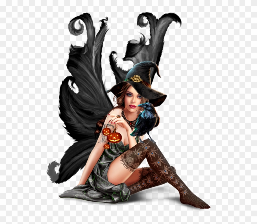 Tube Halloween Femme Halloween, 3d Girl, Illustration - Halloween Tube Verymany Png Clipart