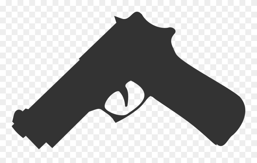 Domestic Abuse And Firearm Prohibitions - Arma De Fuego Vector Clipart