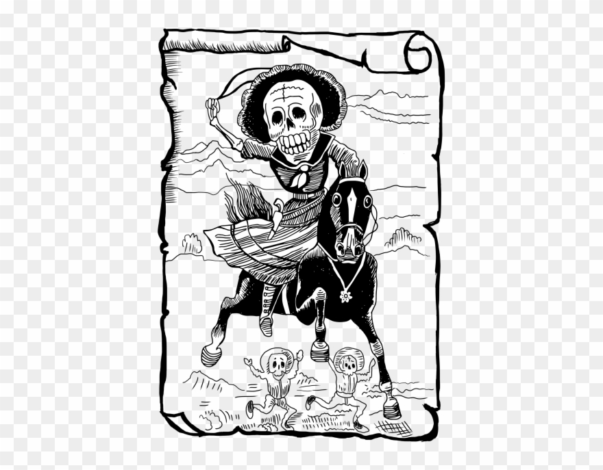 Description - Jose Guadalupe Posada Clipart