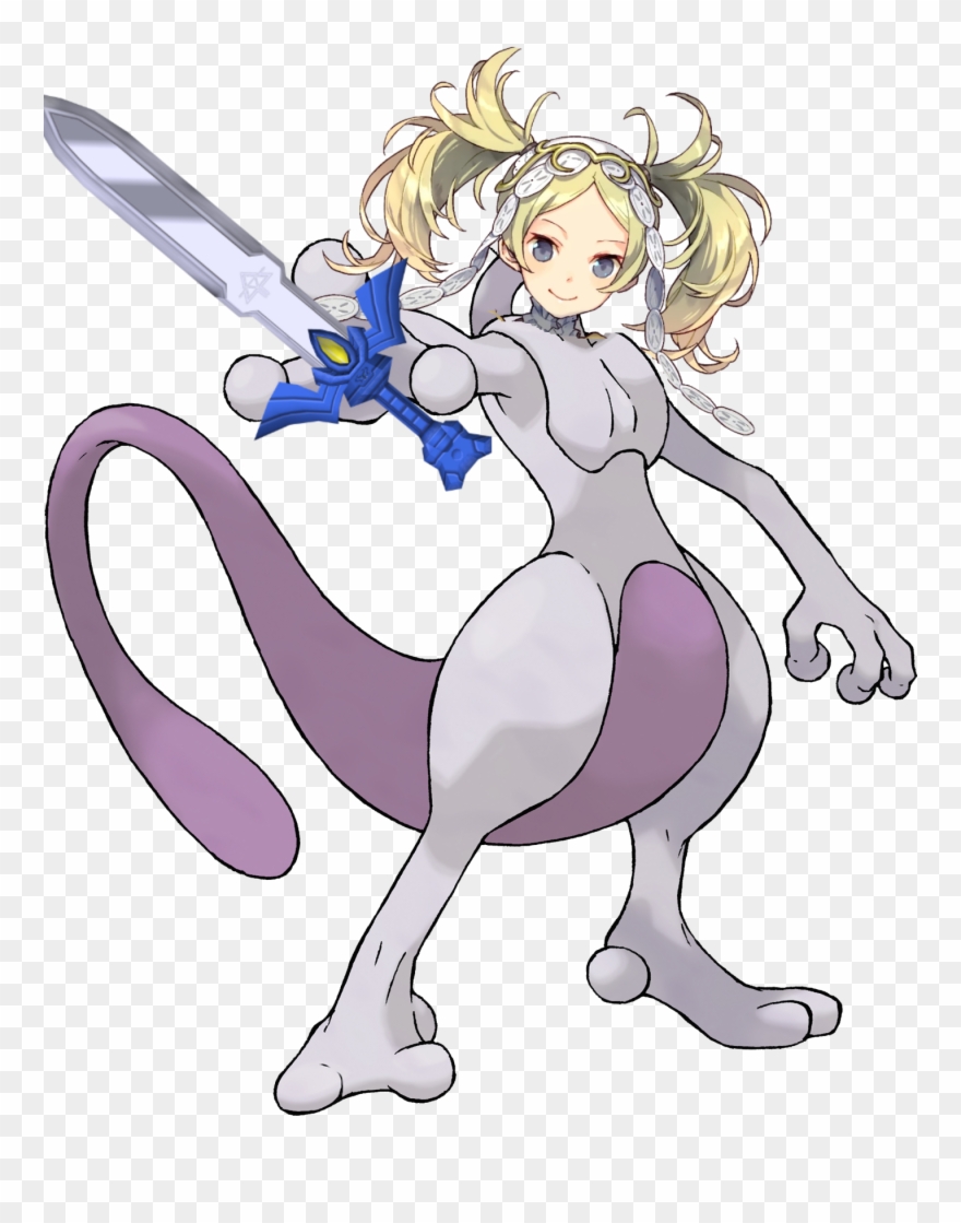 Fire Emblem Warriors Is Getting Really Lazy With It's - Mewtwo Pokemon Clipart