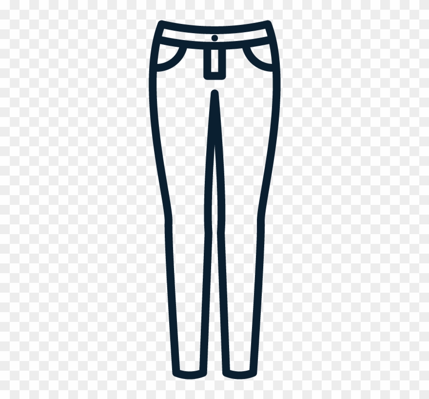 Pantalon Denim Clipart