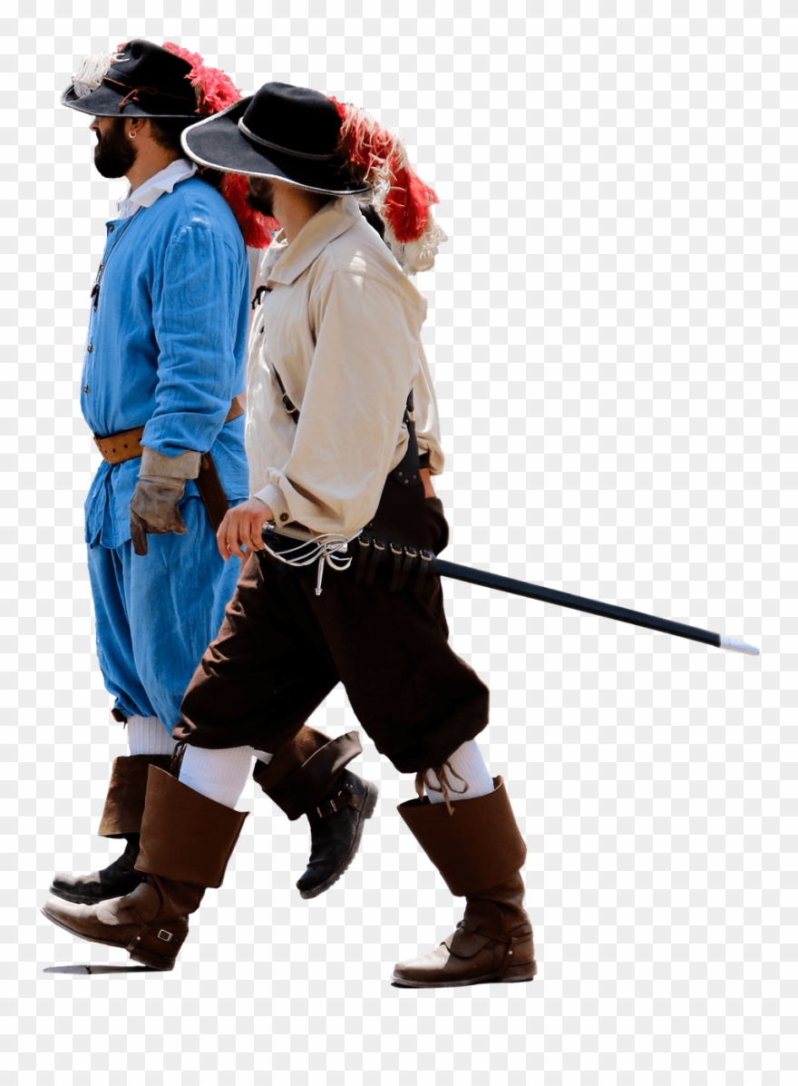 Moving Truck Clipart - Musketeers Costume Transparent - Png Download