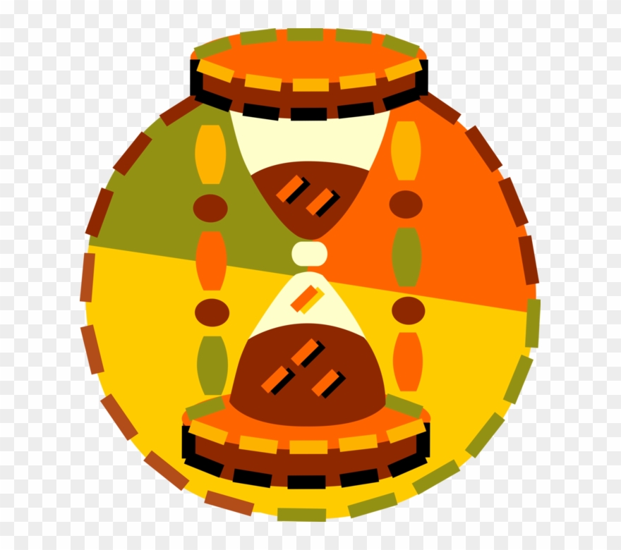 Or Measures Time Vector Clipart