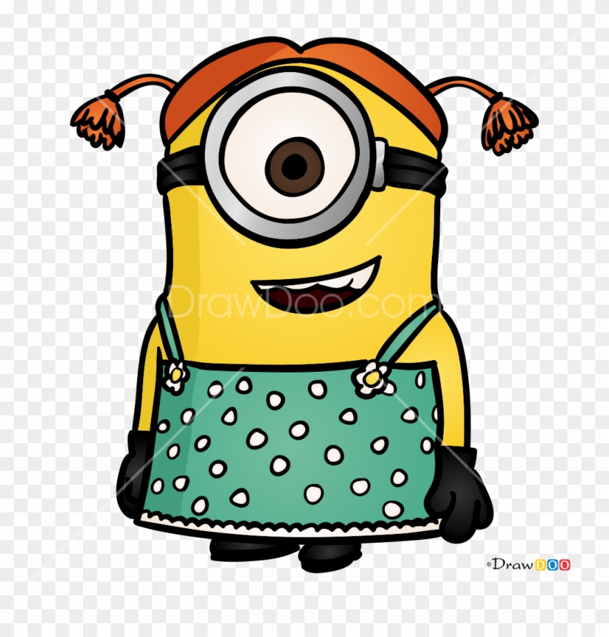 Girl Minions Clipart